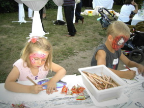 Kinderanimation beim Sommerfest der Merck KG in Darmstadt