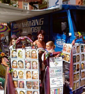 Ute Lange - Kinderschminken und Ballon-Modellage für die Hockenheim Ring GmbH beim Hockenheimer Mai