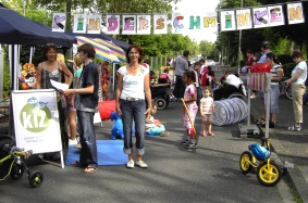 Ute Lange - Kinderanimation beim Begegnungs, Spaß und Sportfest in Wiesbaden “Respect your next”