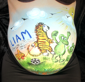 Bellypainting-Janosch-Geschichten