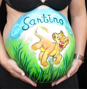 Bellypainting-Simba