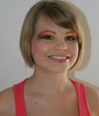 Fanschminken-Augen-Make-Up-Ute-Lange