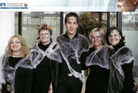 Event Halloween Schminken bei der Vereinigten Volksbank Griesheim-Weiterstadt