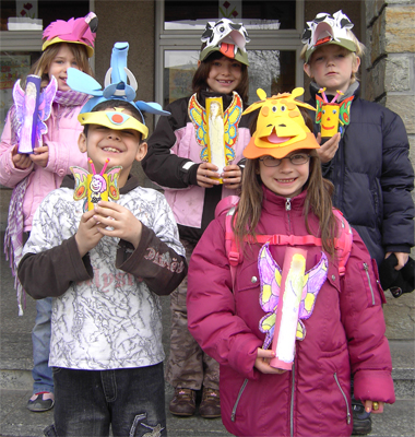 Kindergeburtstag-feiern-Gross-Gerau-Basteln