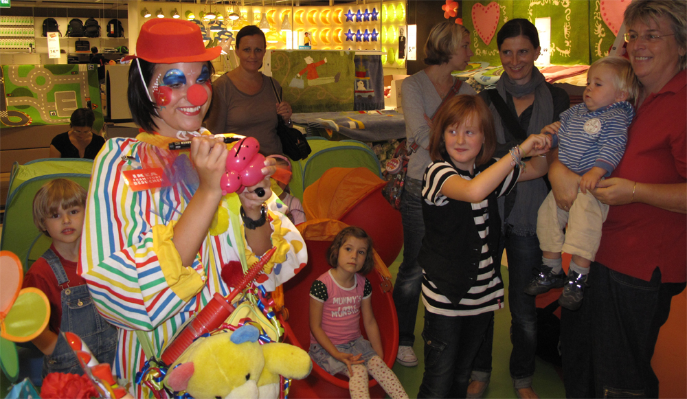 Luftballon-Clown