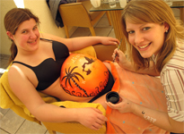 Bellypainting-Schwangerschaftsbauchbemalung