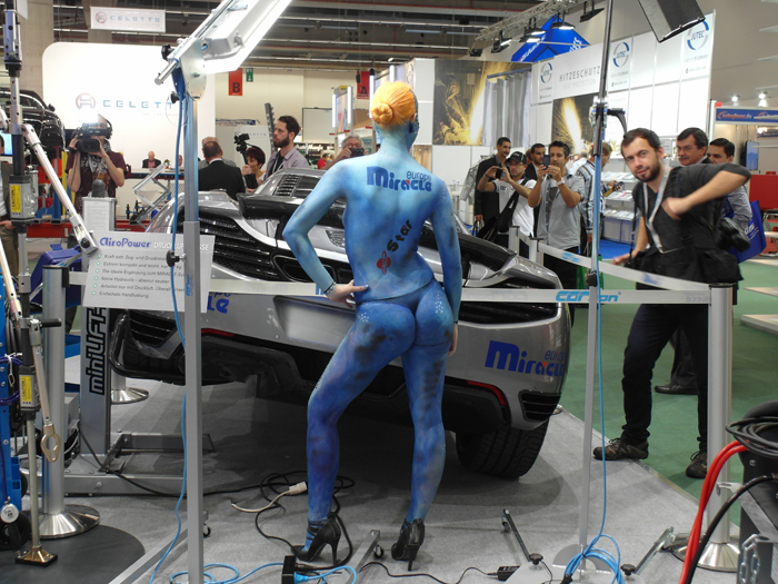 Bodypainting-Automechanica-Frankfurt