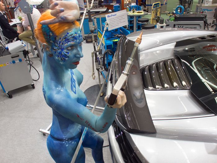 Bodypainting-Automechanica-Frankfurt