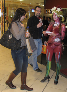 Bodypainting-COA-Skyline-Plaza-Frankfurt