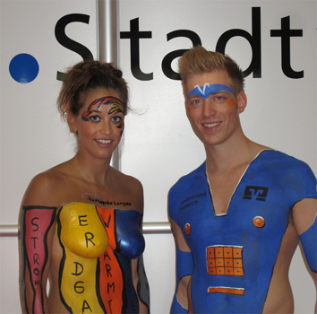 Bodypainting-IGEVA-Stadtwerke-Volksbank