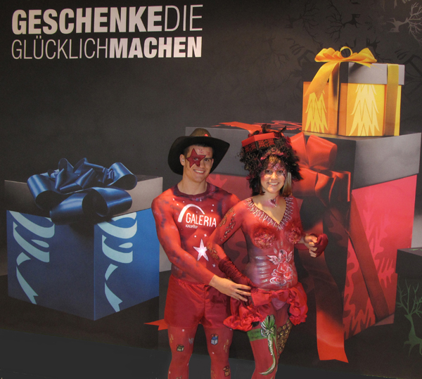 Bodypainting-Galeria-Kaufhof