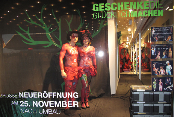 Bodypainting-Galeria-Kaufhof