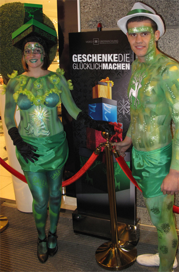 Bodypainting-Galeria-Kaufhof