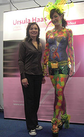 Bodypainting auf der Cosmetica Wiesbaden