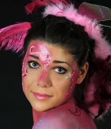 Facepainting_rosa_Traum_