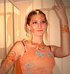 Facepainting Bollywood