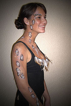 Facepainting Leopard