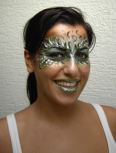 Facepainting Phantasiemaske