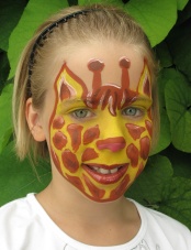 Kinderschminken Giraffe