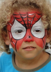 Kinderschminken-Pirat-Auto-Spinne-Spiderman