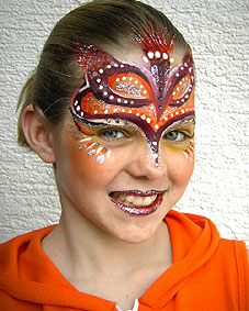 Kinderschminken Karneval Rio