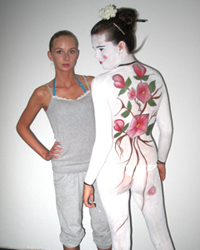 Bodypainting-Seminar-Dorota-Silke-Geisha