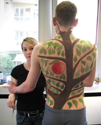 Bodypainting-Seminar-Sophie-und-Freund-Paradies