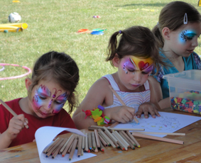 Mal-Station-Kinderbereich-Sommerfest-Uni-Klinik-Heidelberg