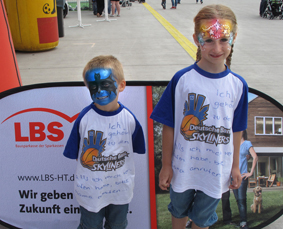 LBS-Kinderschminken-Happy-Landing-Startbahneroeffnung