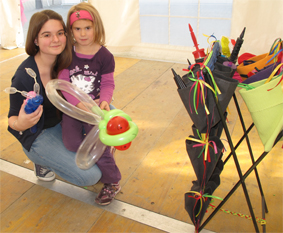 uftballonmodellage-Kinderschminken-Freizeitmarkt