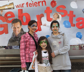 Textilmarkt-NKD-Hockenheim-Kinderschminken