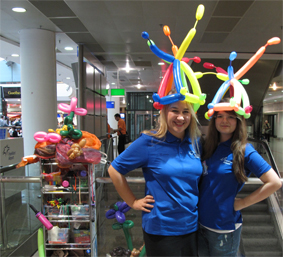 Kinderanmiation-Flughafen-Frankfurt-Luftballonzauber