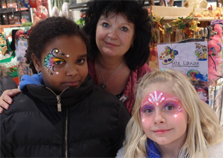 Fantasy-Event-REWE-Karlsruhe-Kinderschminken