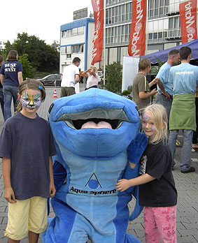 Kinderschminken Media-Markt Darmstadt 